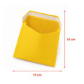 Kraft Bubble Envelopes 18 x 15 cm - 12 Pieces
