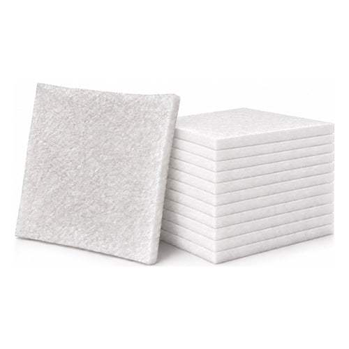 Protective Foam Sheets, 12 white foam sheets 50 x 50 cm, white background pack shot